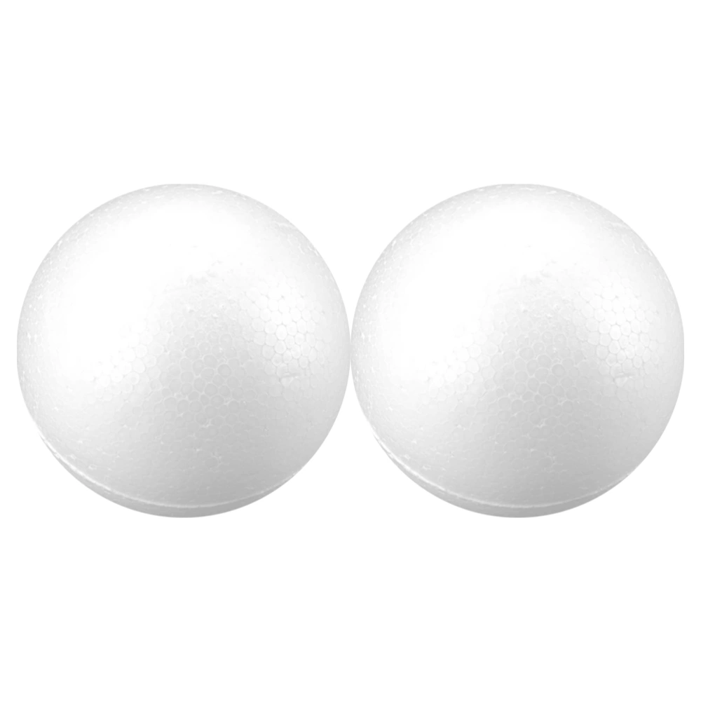 2Pcs Wedding Ball Decor Handmade DIY Ball Crafts Wedding Party Prop (White)