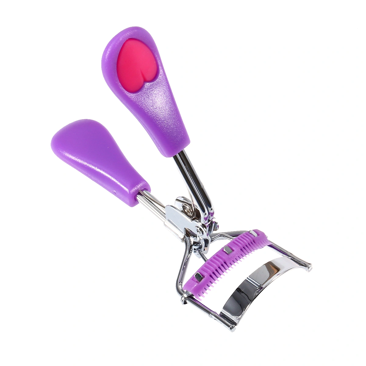 Eyelash Curler Curl Eyelashes & Lash Line in Seconds for Gorgeous Eye Lashes Makeup (Purple & Rose Red)