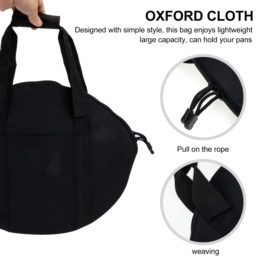 Cast Iron Skillet Bag Bakeware Storage Bag Portable Pan Storage Pouch Thick Oxford Cloth Bag