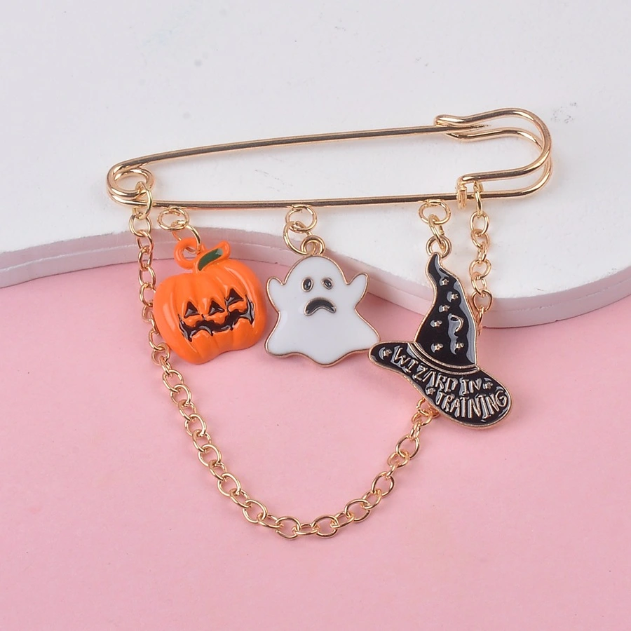 Halloween Element Brooch Pin Halloween Brooch Pin Clothing Lapel Pin for Women Men