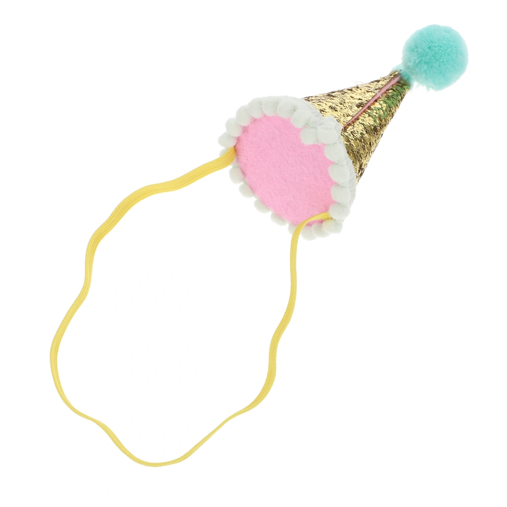 Newborn Baby Birthday Lovely Party Headgear Birthday Party Hat Headband