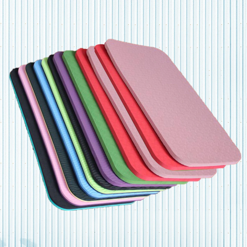 12pcs Practical Seat Pad Yoga Knee Cushion Thicken Seat Pad Sitting Kneeling Cushion Pad for Sports Outdoors Daily Use (Random Color 39 x 21 x 0.6cm)