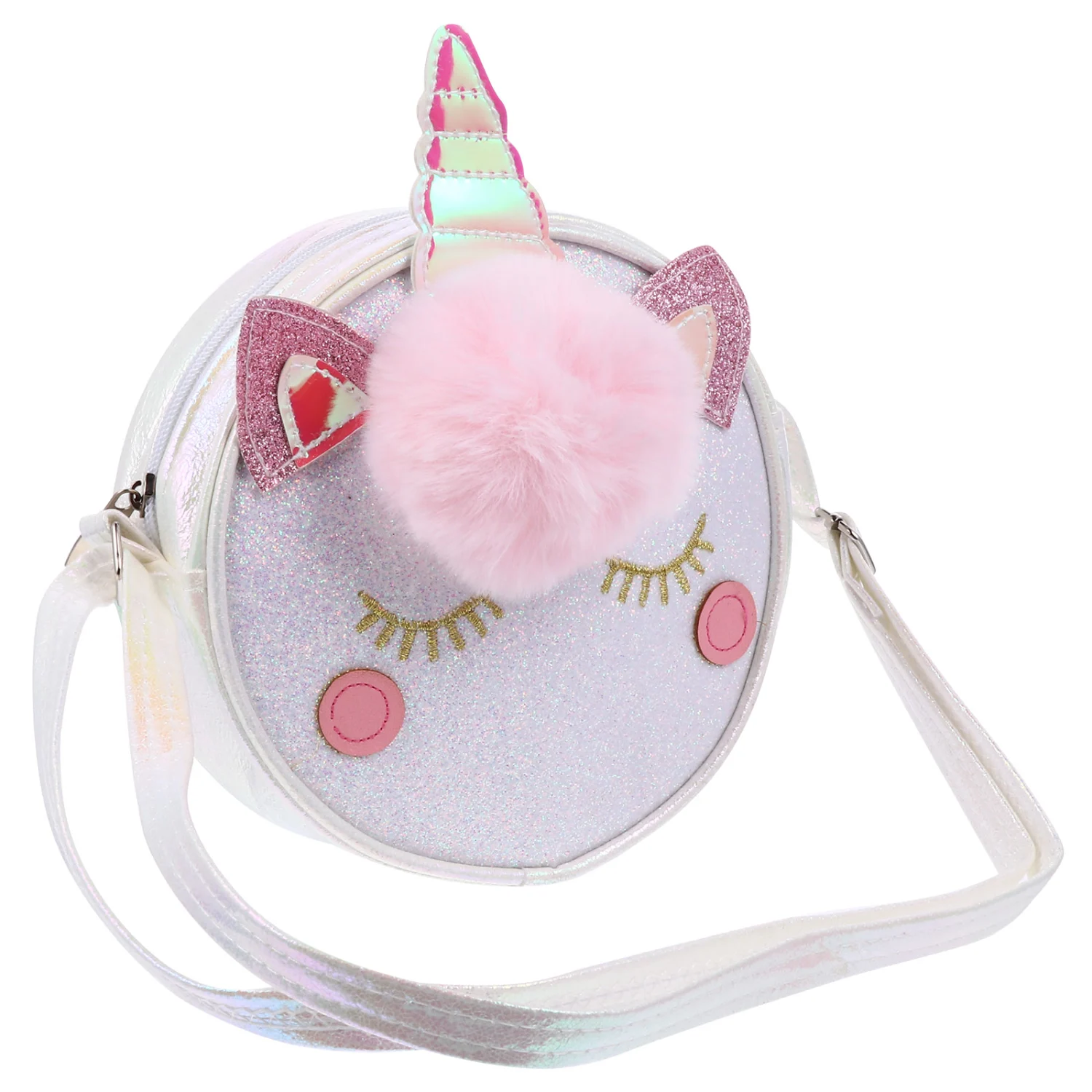 Unicorn Design Phone Bag Fashion Cross Body Lovely Shoulder Bag for Kids Girls