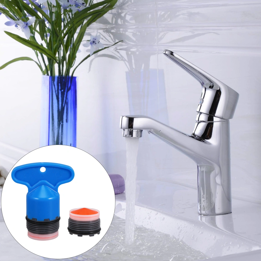 6pcs Faucet Bubbler Sprayer Water Saving Filter Wash Basin Faucet Nozzle Filter