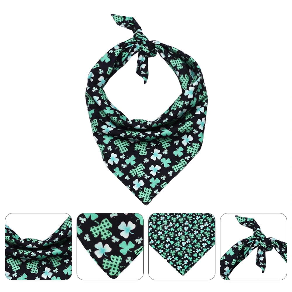 1 Pc St. Patrick's Day Theme Pet Headband Beautiful Pet Bandana (Green)