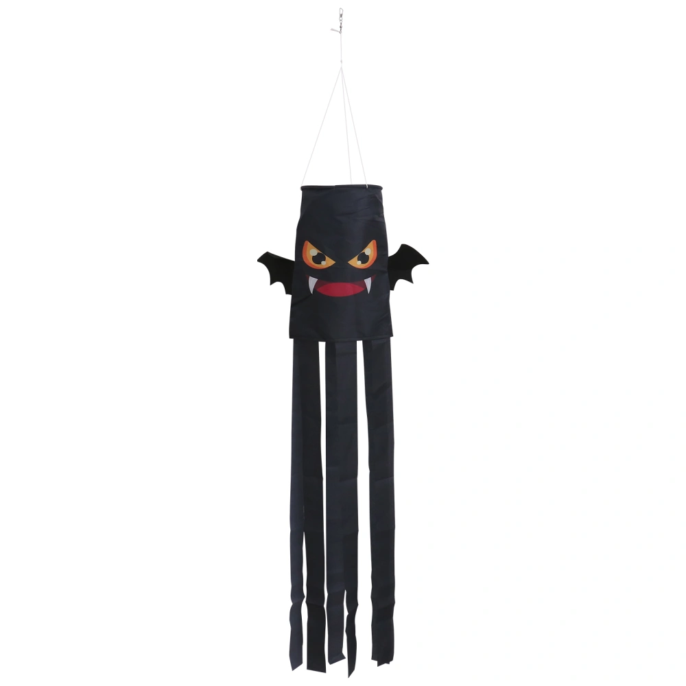 1pc Wind Direction Flag Hanging Ghost Windsock Halloween Wind Indicator Decor