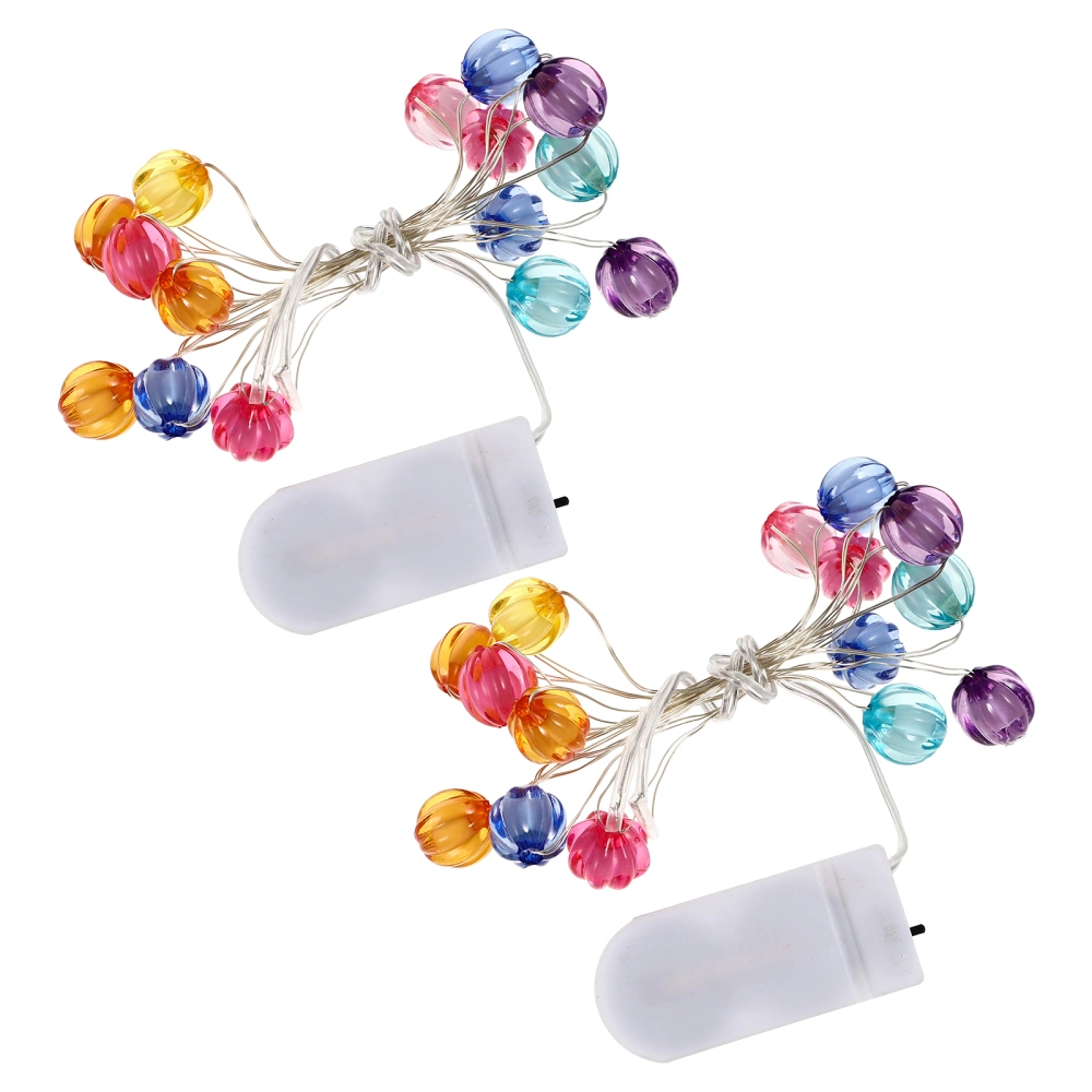 2pcs Colorful Candy Design Light String Creative Party Light Strap Chic LED Lamp