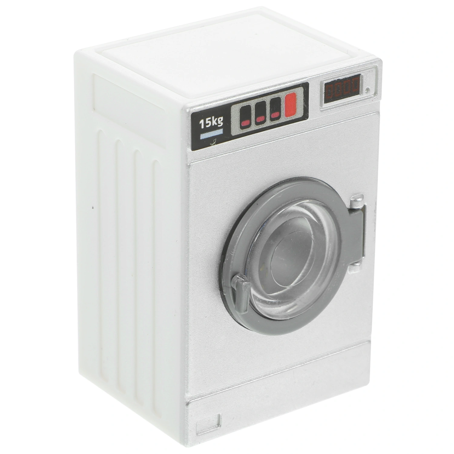  Doll House Washing Machine Plastic Miniature Washer Dryer Model for Mini Laundry Room Doll House Accessories