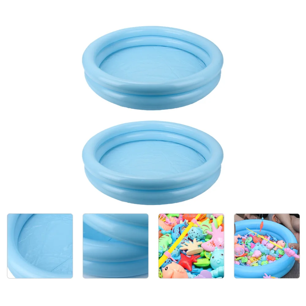 2Pcs Inflatable Sand Trays Portable Sand Trays Moldable Play Sand Trays