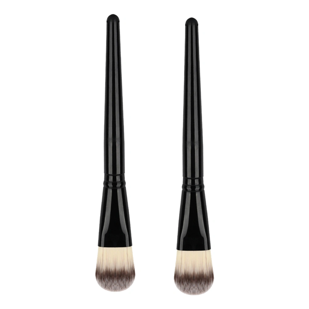 2pcs Nylon Hair Face Mask Brush Facial Mud Brush Facial Mask Beauty Brush Set