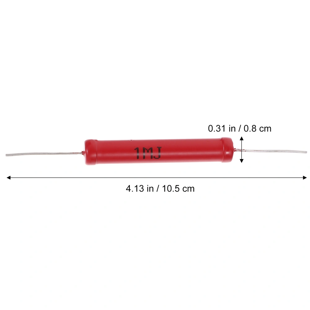 3pcs High Voltage Resistor High Load Pressure Resistant Generator Resistor