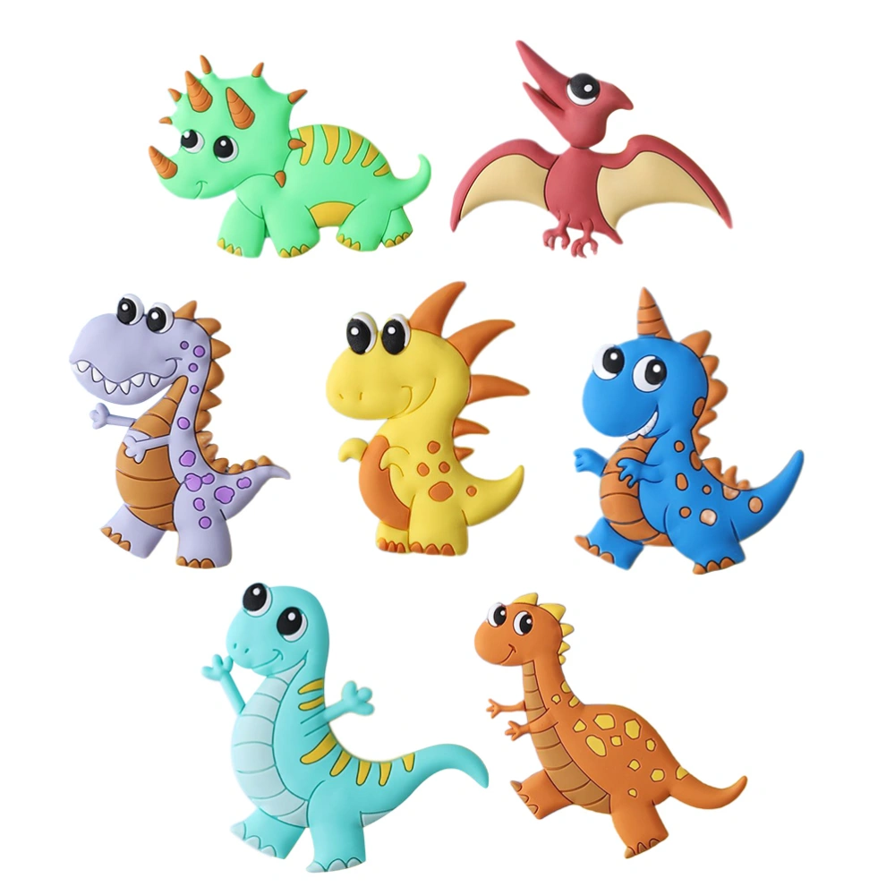 7pcs Dinosaur Cake Topper Cartoon Cake Decoration for Birthday Party Theme Party