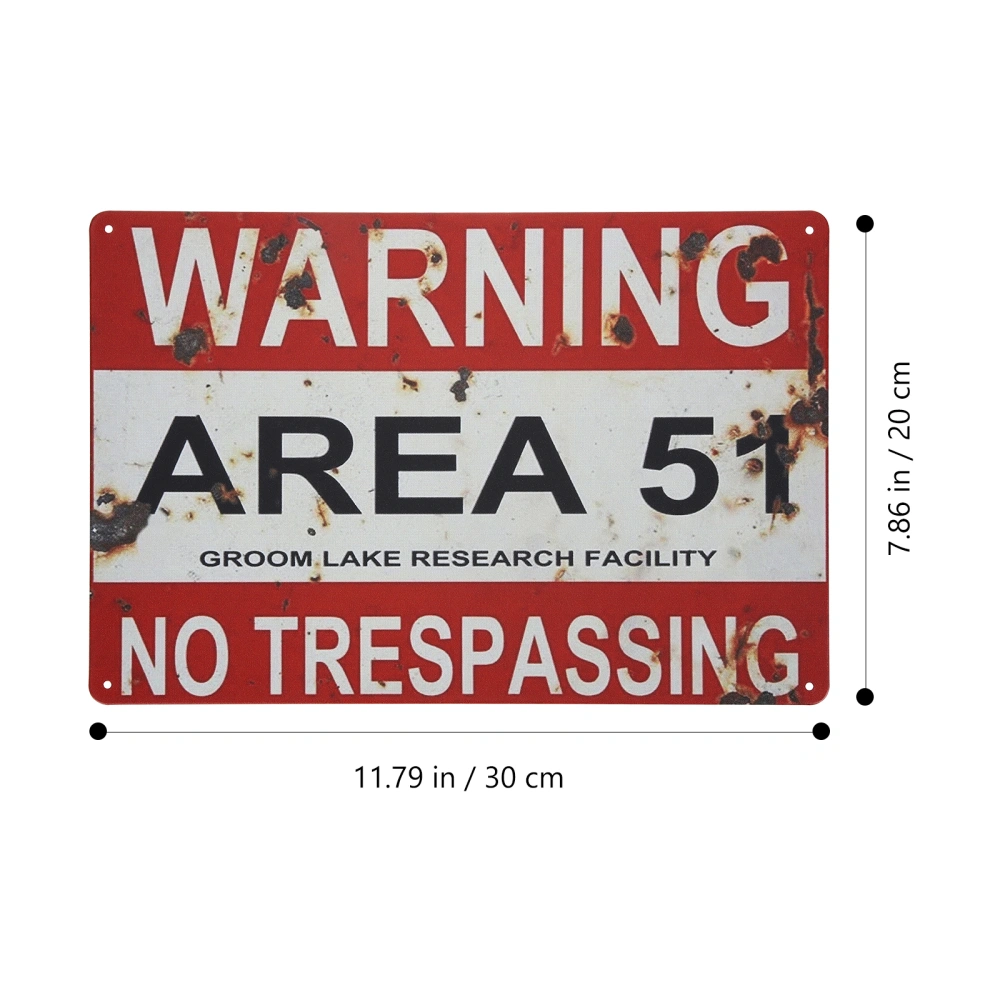 2pcs Tin Signs No Trespassing Signs Property Private Warning Signs Metal Tin Signs