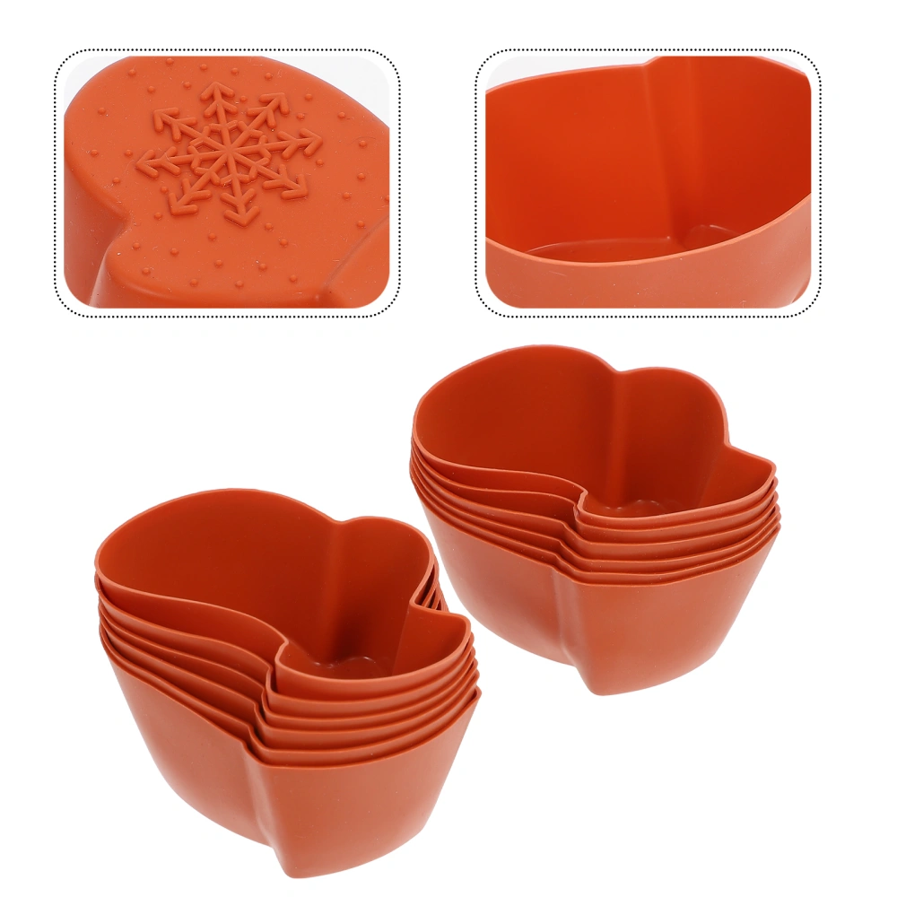 12Pcs Household Cake Cups Creative Cake Baking Molds Kitchen Accessories