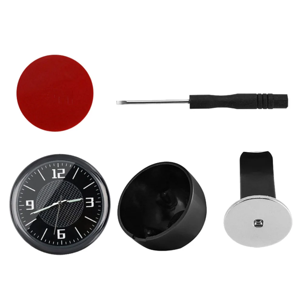 1 Set Car Clock Decoration Car Clock Car Interior Clock Miniature Car Clock