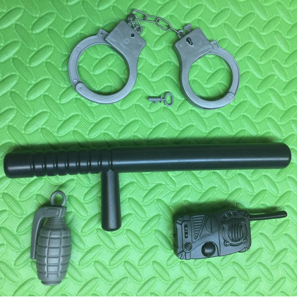 Child Costumes Handcuff Police Pretend Play Props Cosplay Hero Role Play Props