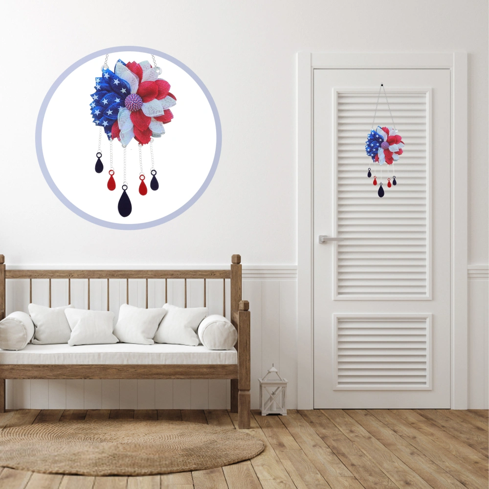 American Patriotic Hanging Door Wind Chime for United States Independence Day