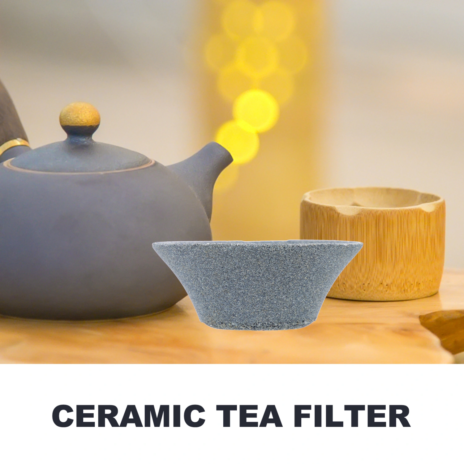 Ceramic Coffee Dripper Filter Ceramic Tea Filter Cup Tea Drip Filter Coffee Filter Tool