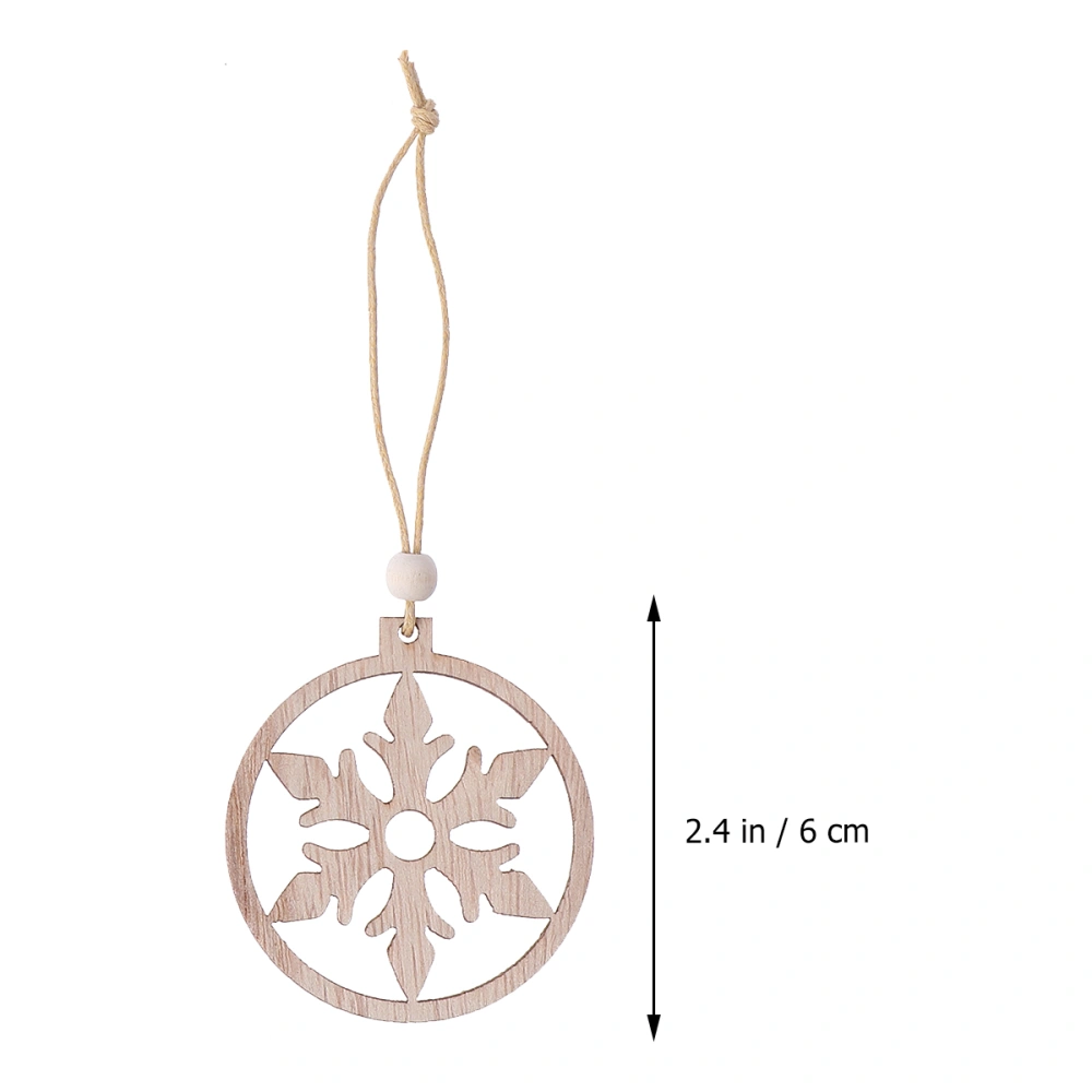 24pcs Christmas Style Christmas Tree Pendant Festival Pendent Accessories