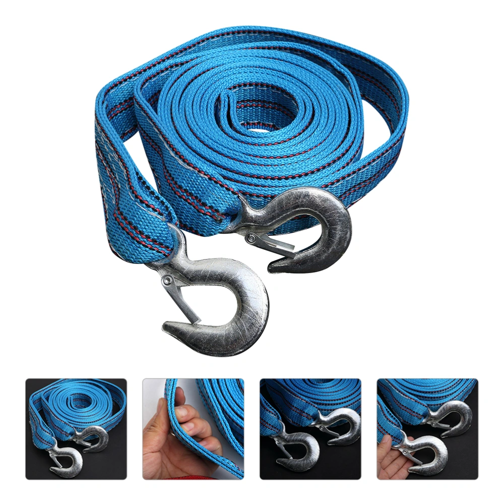 1 Pc Trailer Rope Tow Rope Winch Rope Sturdy Tow Rope Practical Emergency Rope