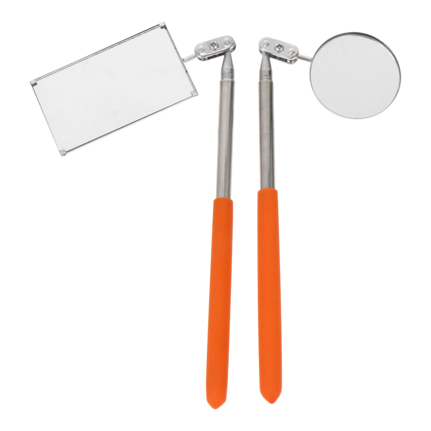 2pcs Car Telescoping Inspection Mirror for Extra Viewing Pickup Dead Angle