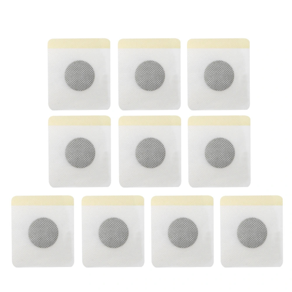 10Pcs Practical Slimming Patches Abdomen Navel Tightening Sticker Non-magnetic