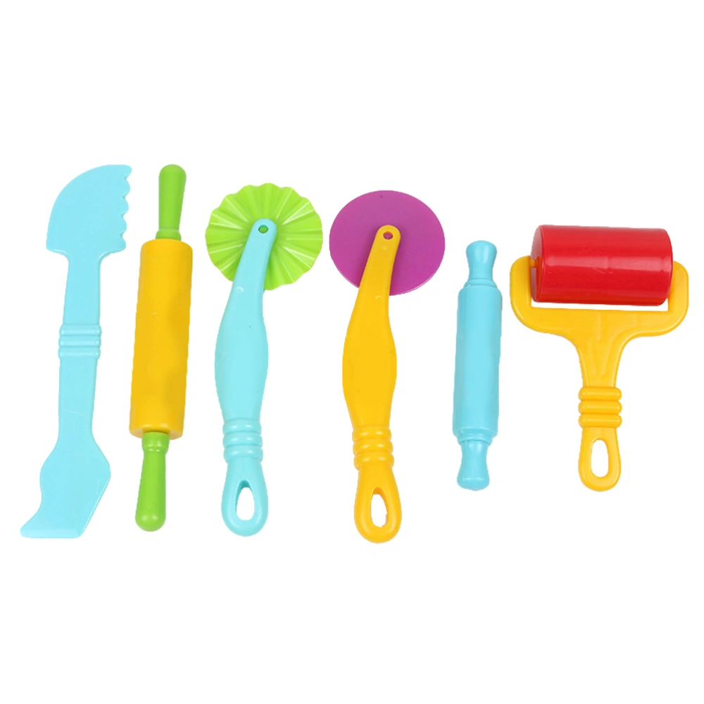 6pcs Plastic Smart Art Clay and Dough Playing Tools Kit for Kids Children