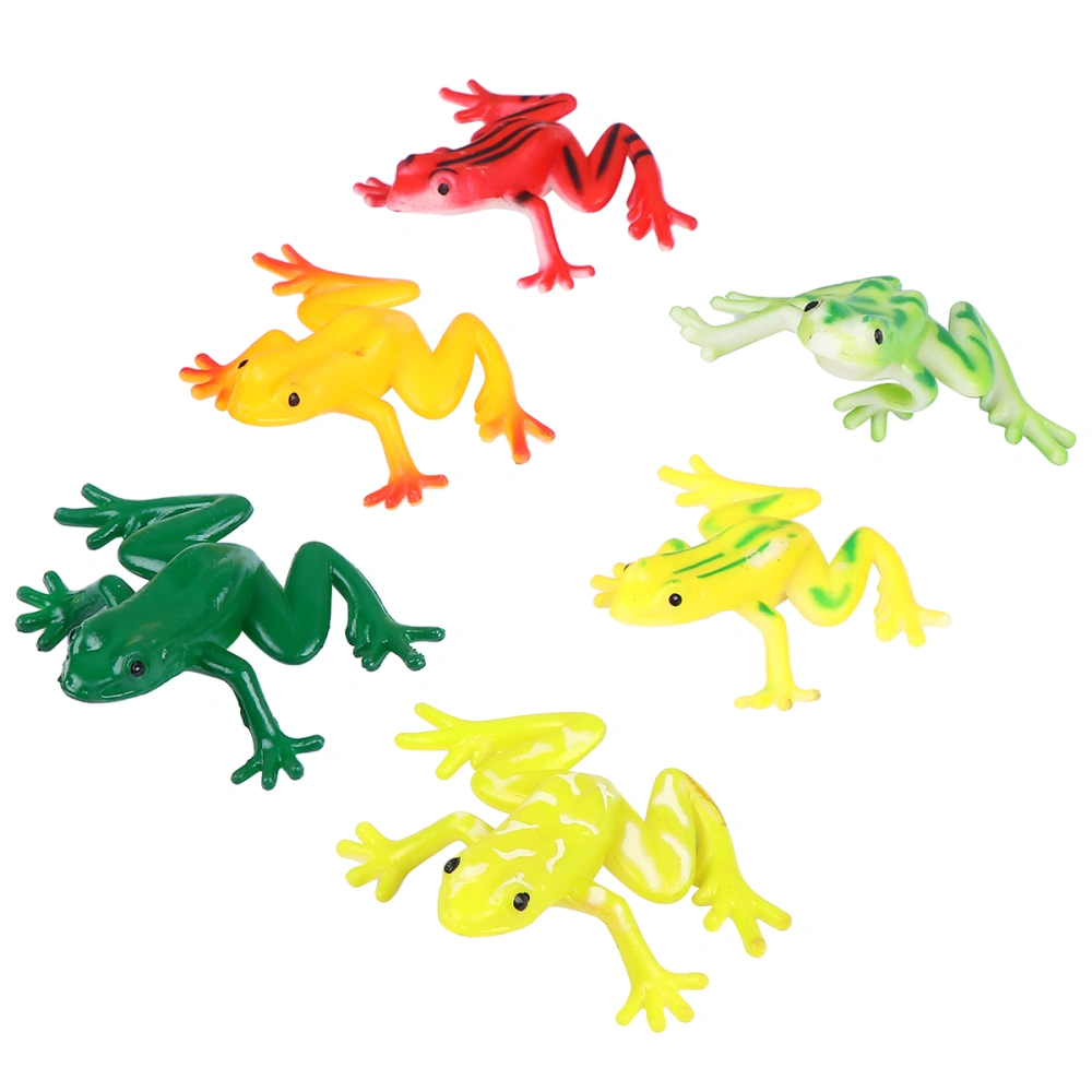 6pcs Realistic Plastic Toys Animal Figures for Kids Toddler Educations 