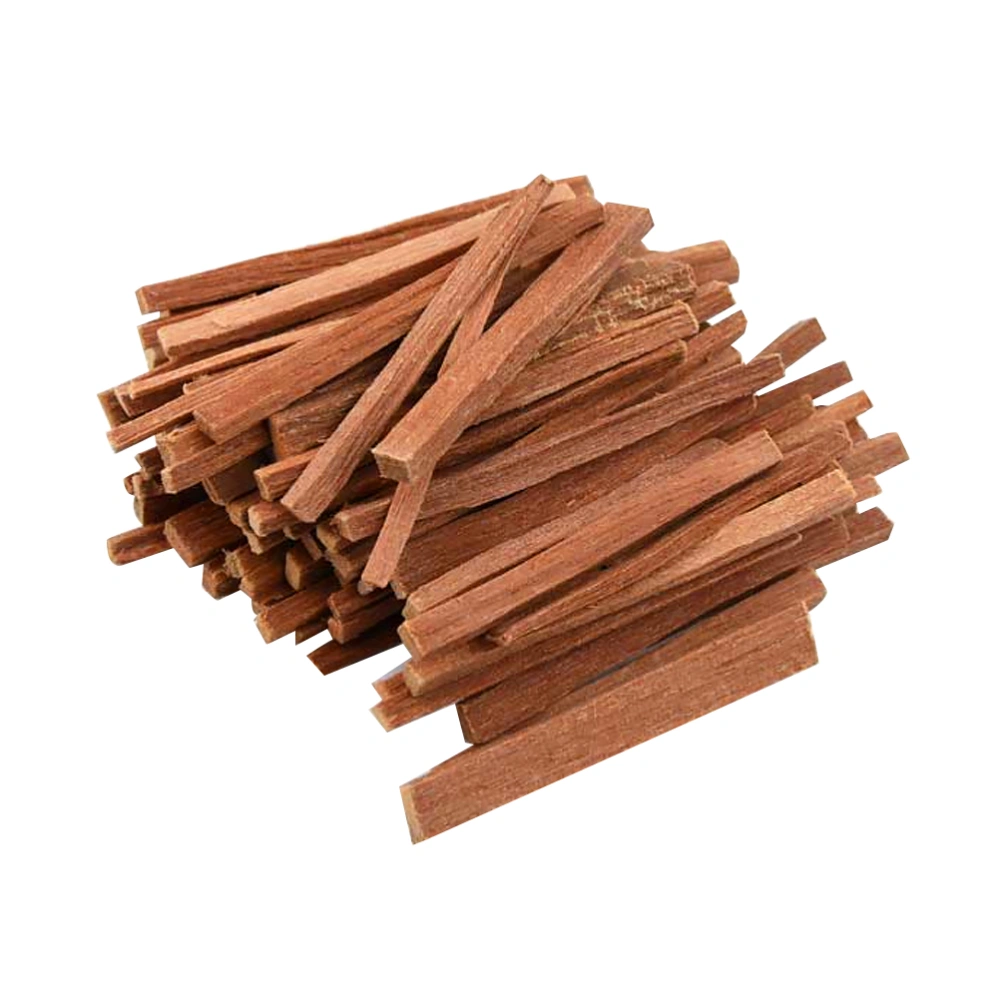 1 Bag of Sandalwood Sticks Buddhist Hall Worship Sandalwood Strips (Light Brown)