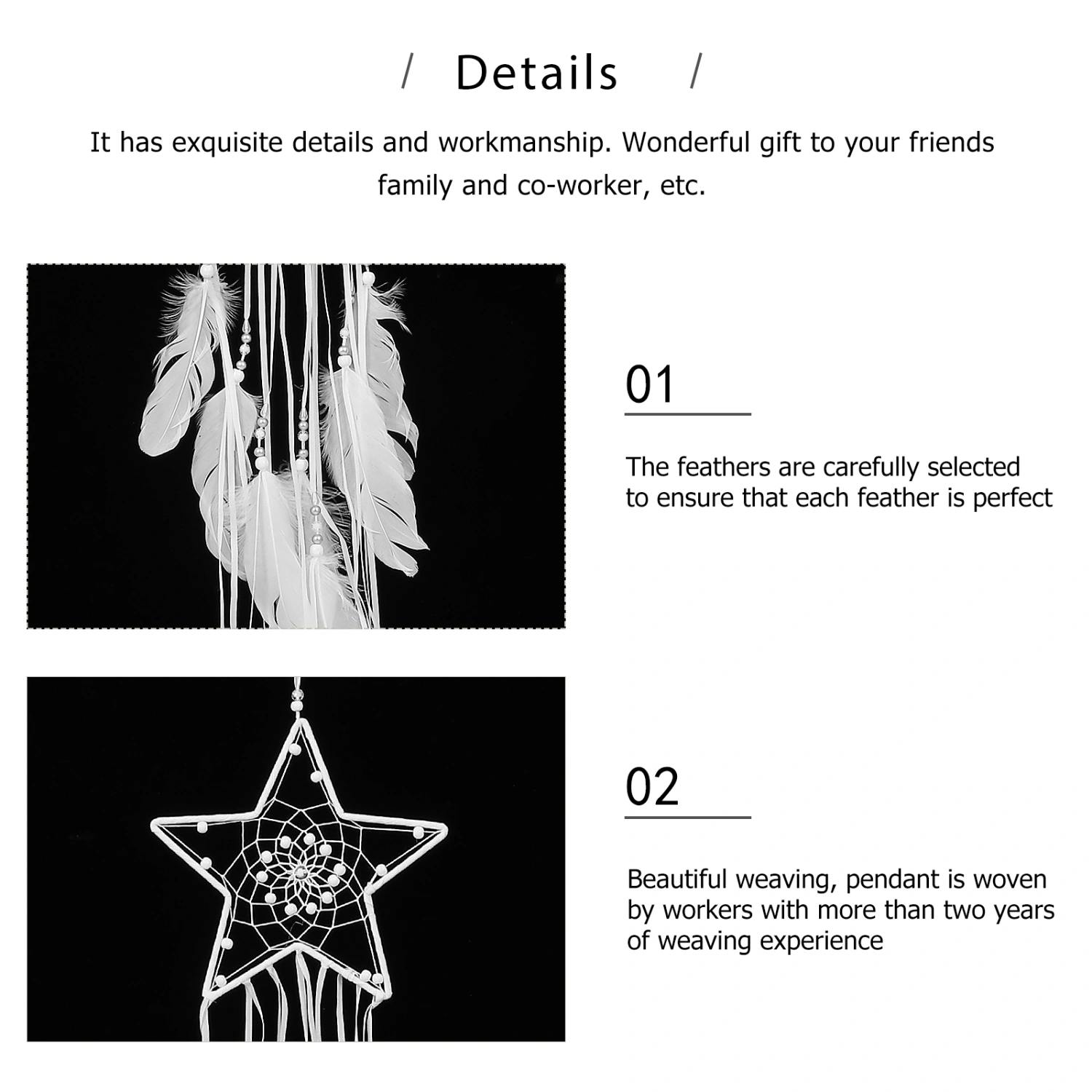 Luminous Dream Catcher Car Hanging Pendant Car Suspension Home Decor Ornaments
