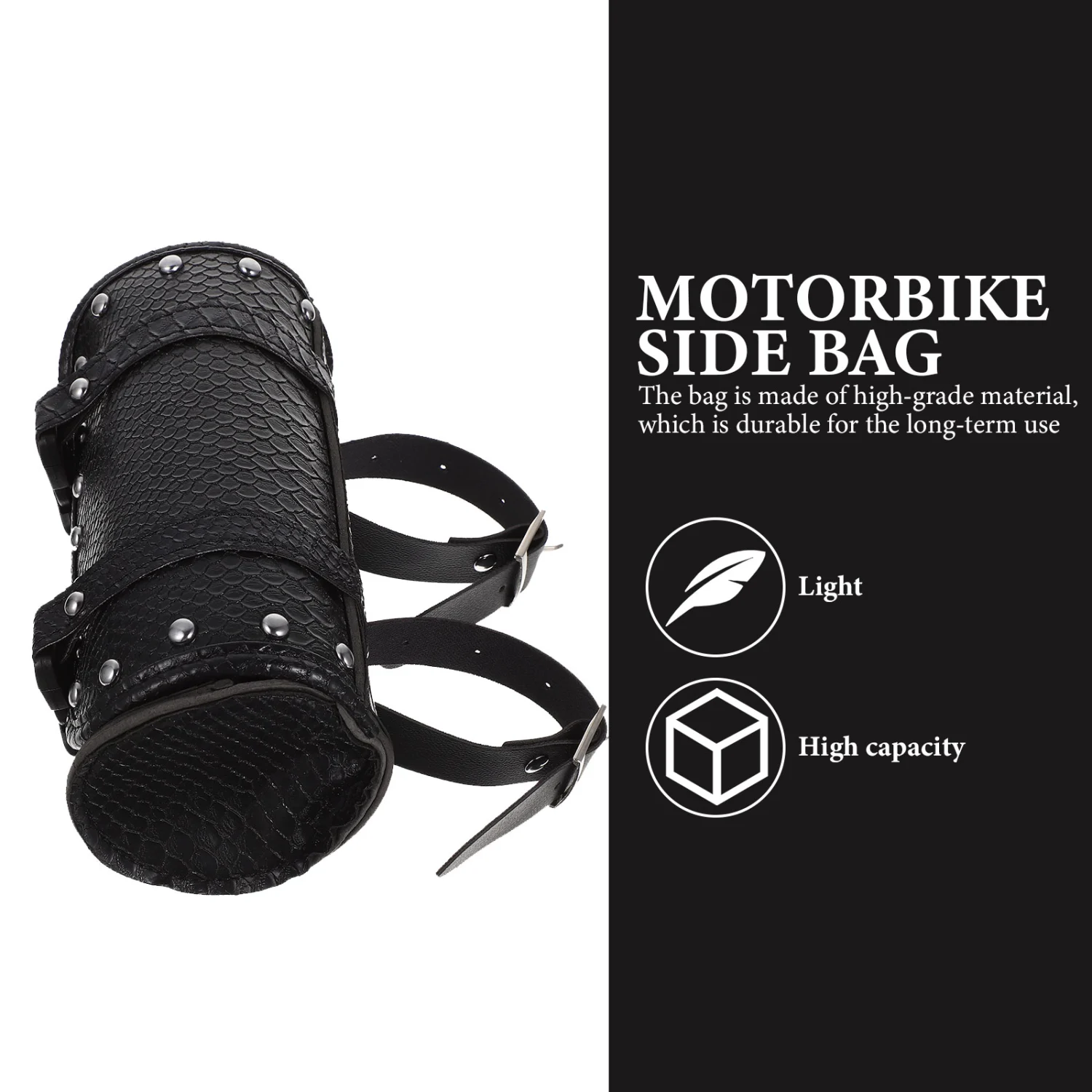 1 Set Motorcycle Handlebar Bag Motorcycle Tool Bag Motorbike Side Bag for Storage