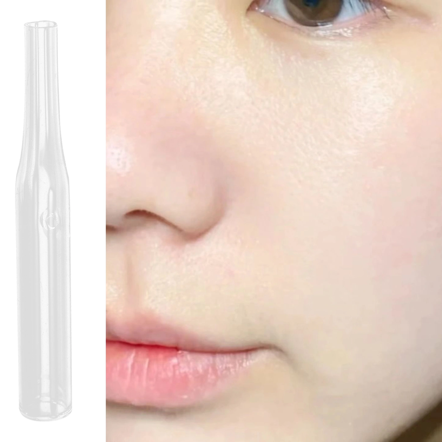 10pcs Glass Pipes for Blackhead Removal Face Pores Cleanser Beauty Machine Vacuum Facial Care Accessories