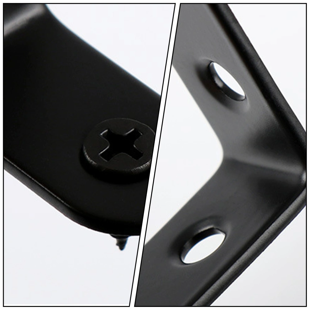 12PCS Thickened Corner Brace 90° L-shaped Right Angle Bracket with 24PCS Screws