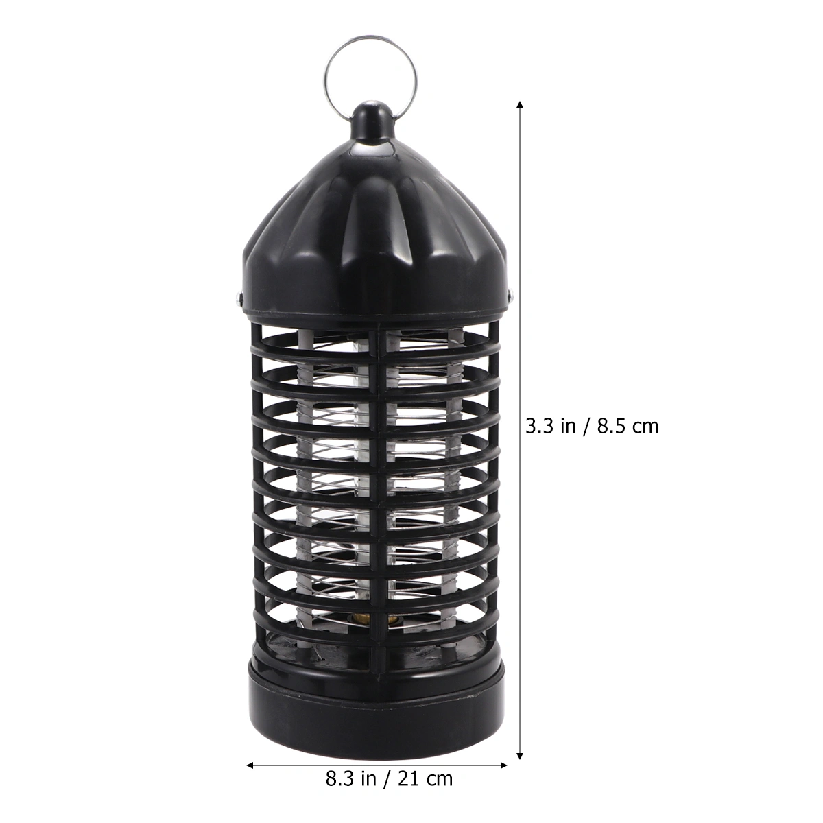Photocatalyst Mosquito Killer Lamp Non-radiation Mosquito Zapper Fly Trap Insect Bug Killer Catcher with EU Plug (Black)