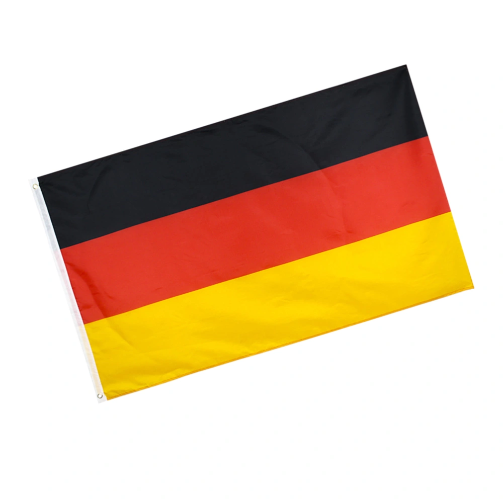 90x150cm German Flags Fan Cheering Flag Sports Game Accessories Hangable Flag for Party Parade Event Decoration