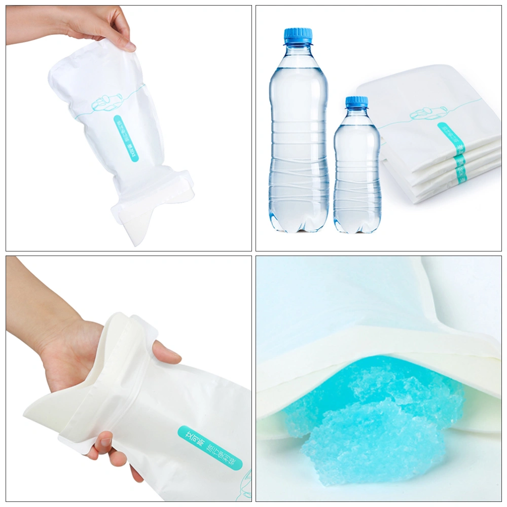 4pcs Disposable Urine Bags Excellent Absorbent Emergency Bags for Car Use