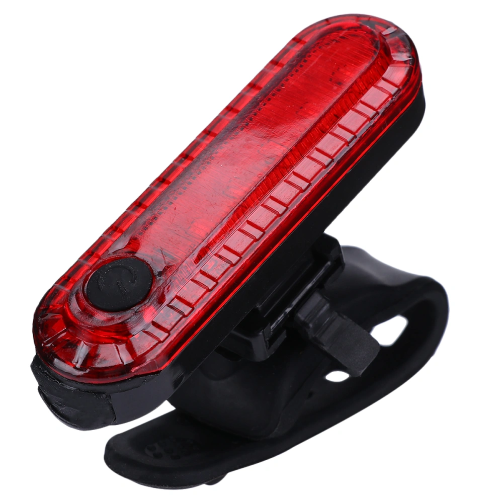 2 Pcs Tail Light USB Charging Rear Lamp Warning Lights Taillights Bike Accessories ( White+Red)