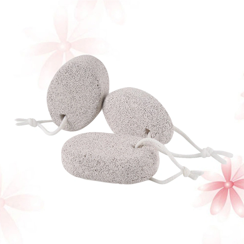 3PCS Pumice Stone Lava Whitening Bath Stone Rub Foot Stone Stone Callus Remover Foot Care Scrubber