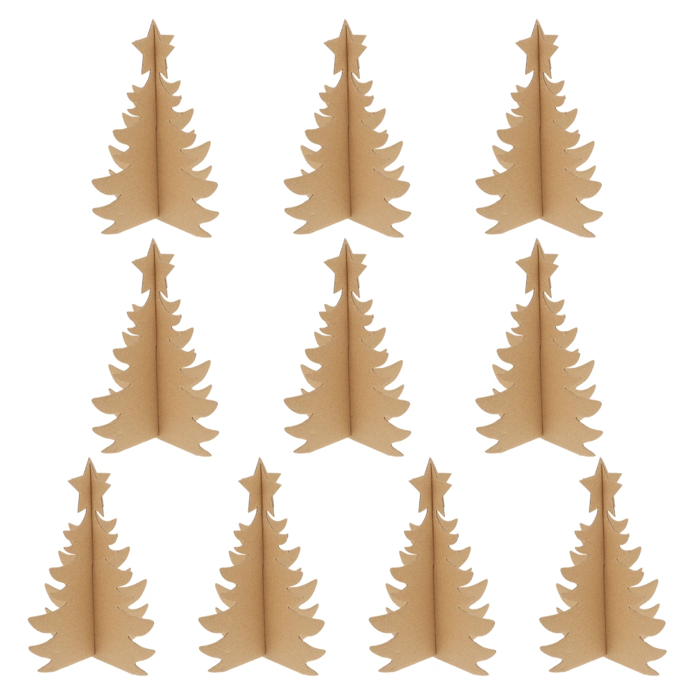 10 Pcs DIY Christmas Tree Ornament Practical Kids DIY Material Kit Christmas Decor