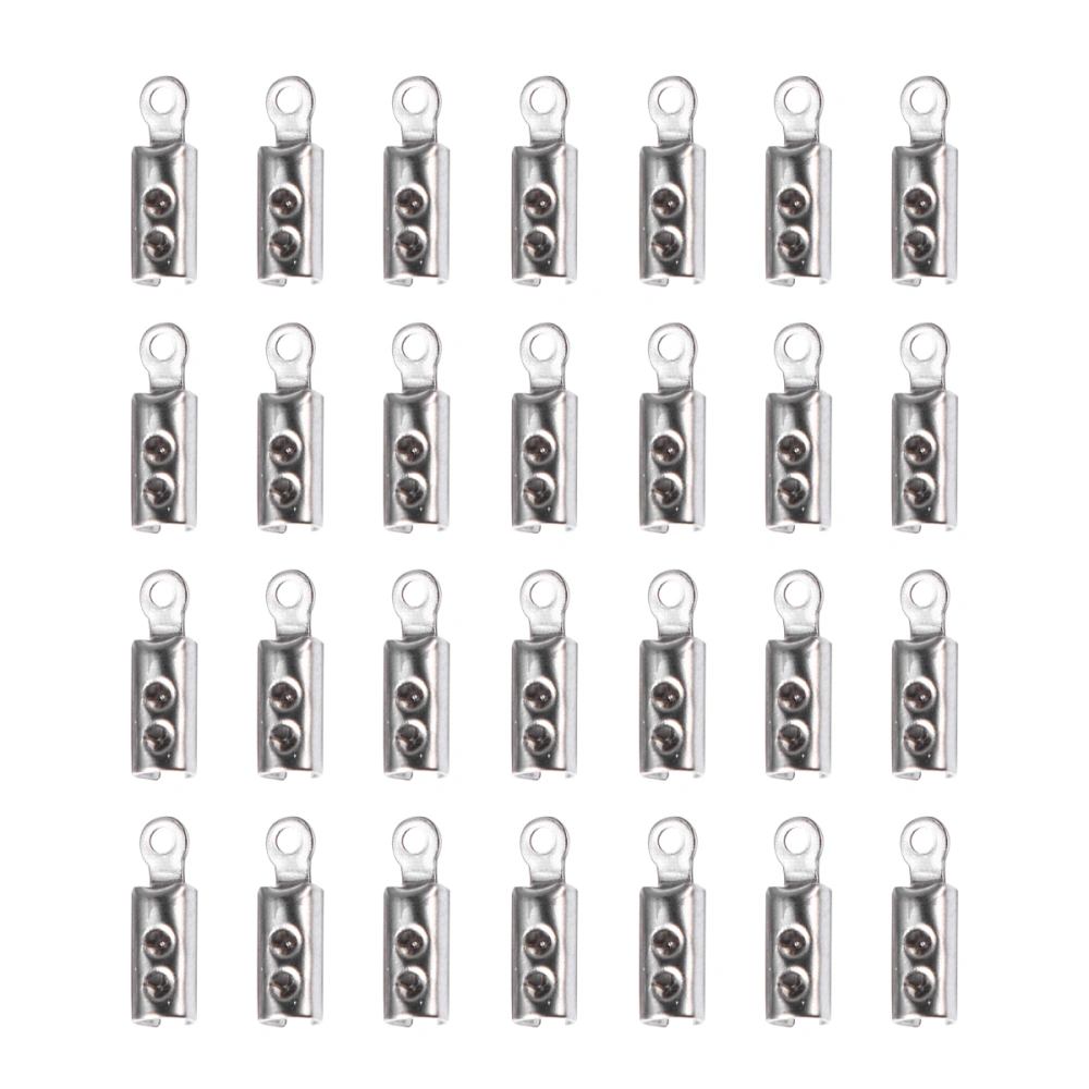 100PCS Stainless Steel DIY Bracelet Connection Clasps DIY Jewelry Making Accessory Clasps Buckles for Anklet Bracelet (Style 1)