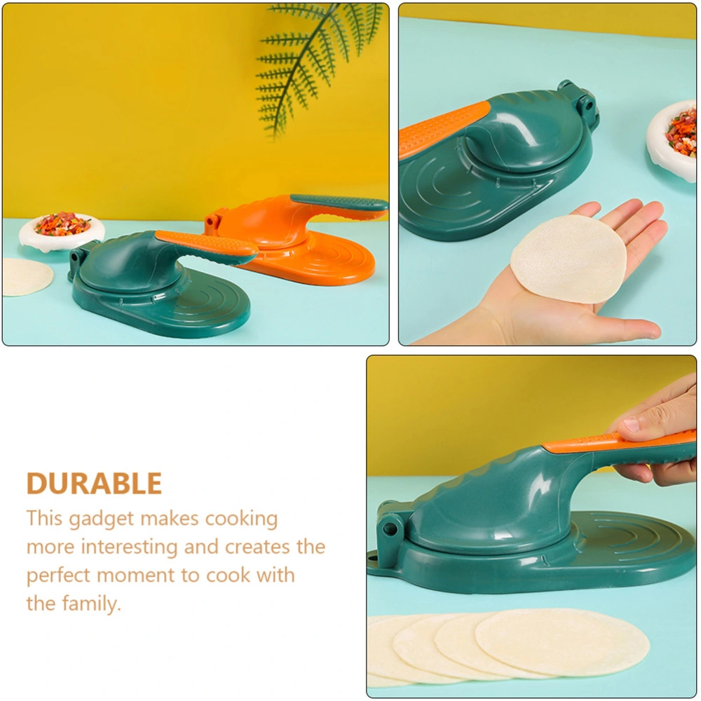 Dumpling Presser Mold Plastic Dumpling Skin Presser Practical Dough Presser Kitchen Gadget