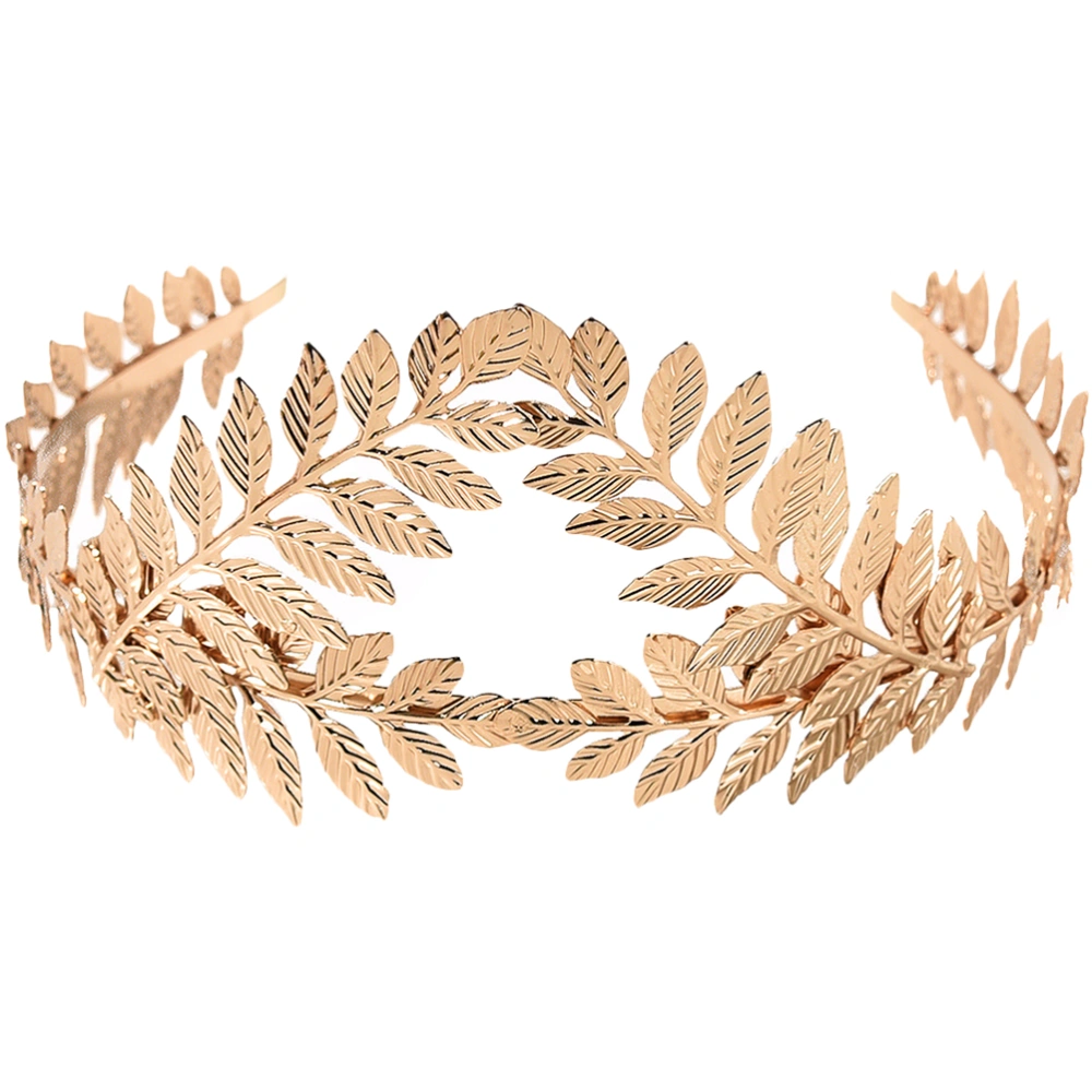 Leaf Crowns Headband Bridal Headband Charming Leaf Vine Headband for Wedding Banquet