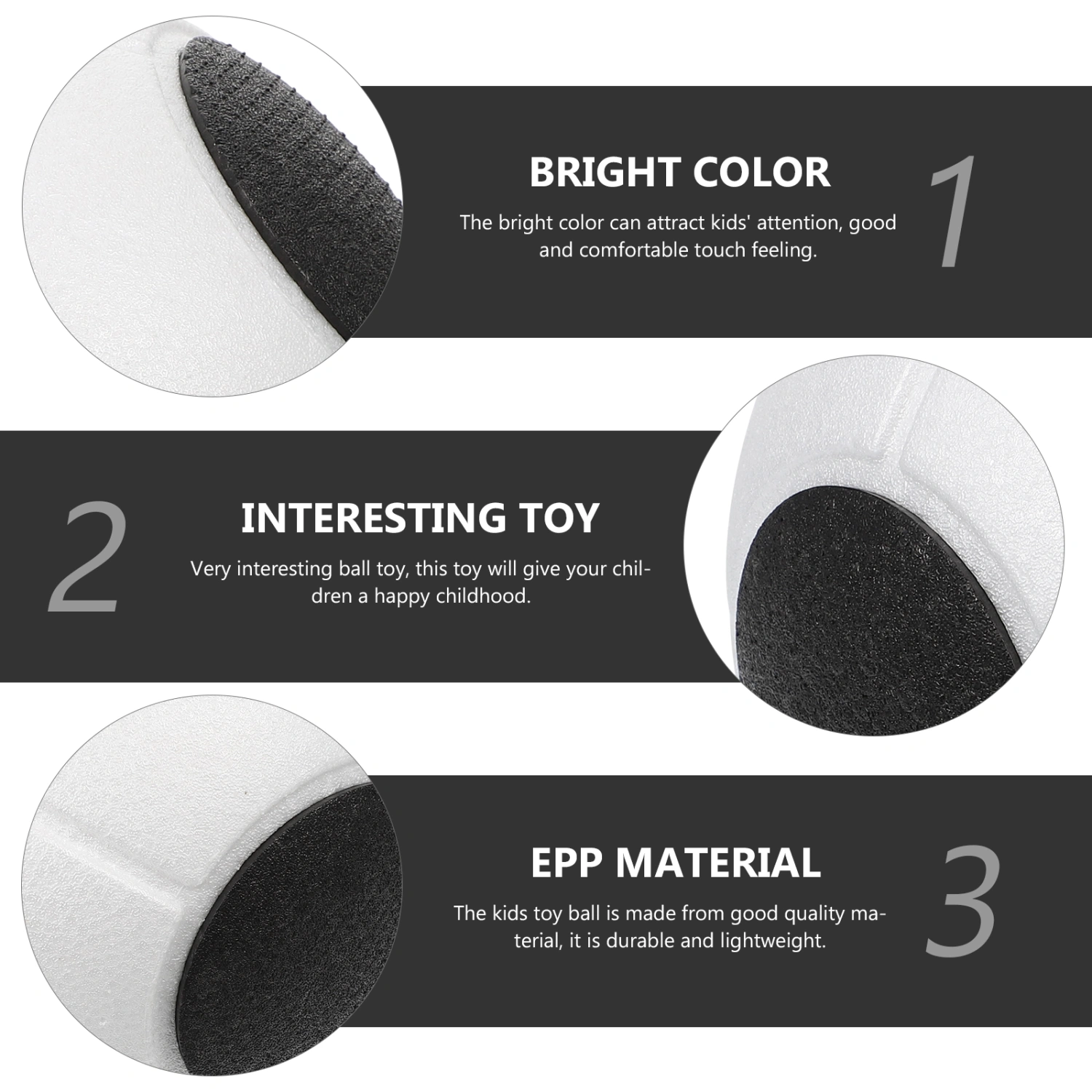 Foam Footballs Toy Portablee Assembly Ball Toys Educational Kid Balls Plaything