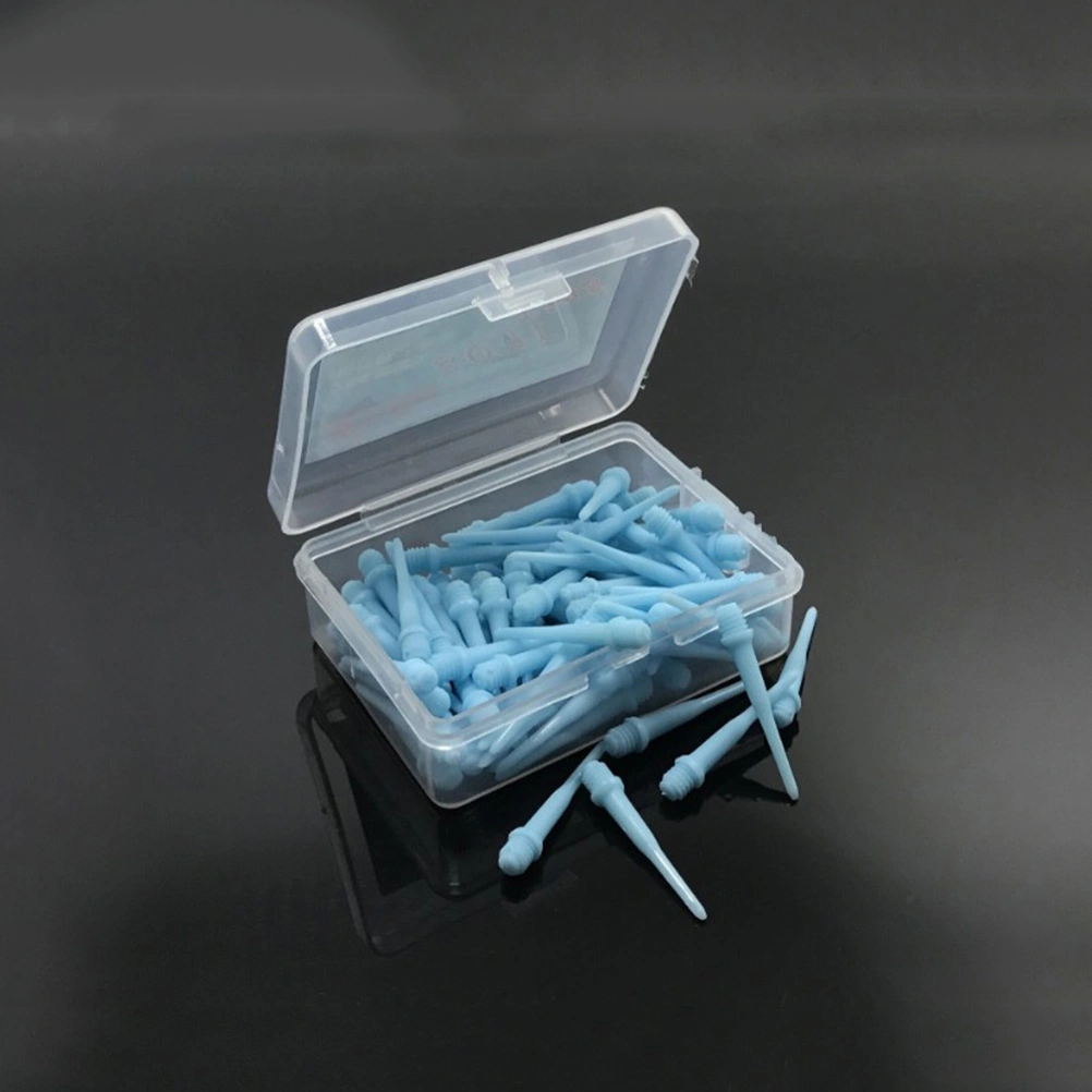 80pcs Dart Points Plastic Tips for Electronic Darts 2BA Screw Thread Dart Accessory (Mixed Color)