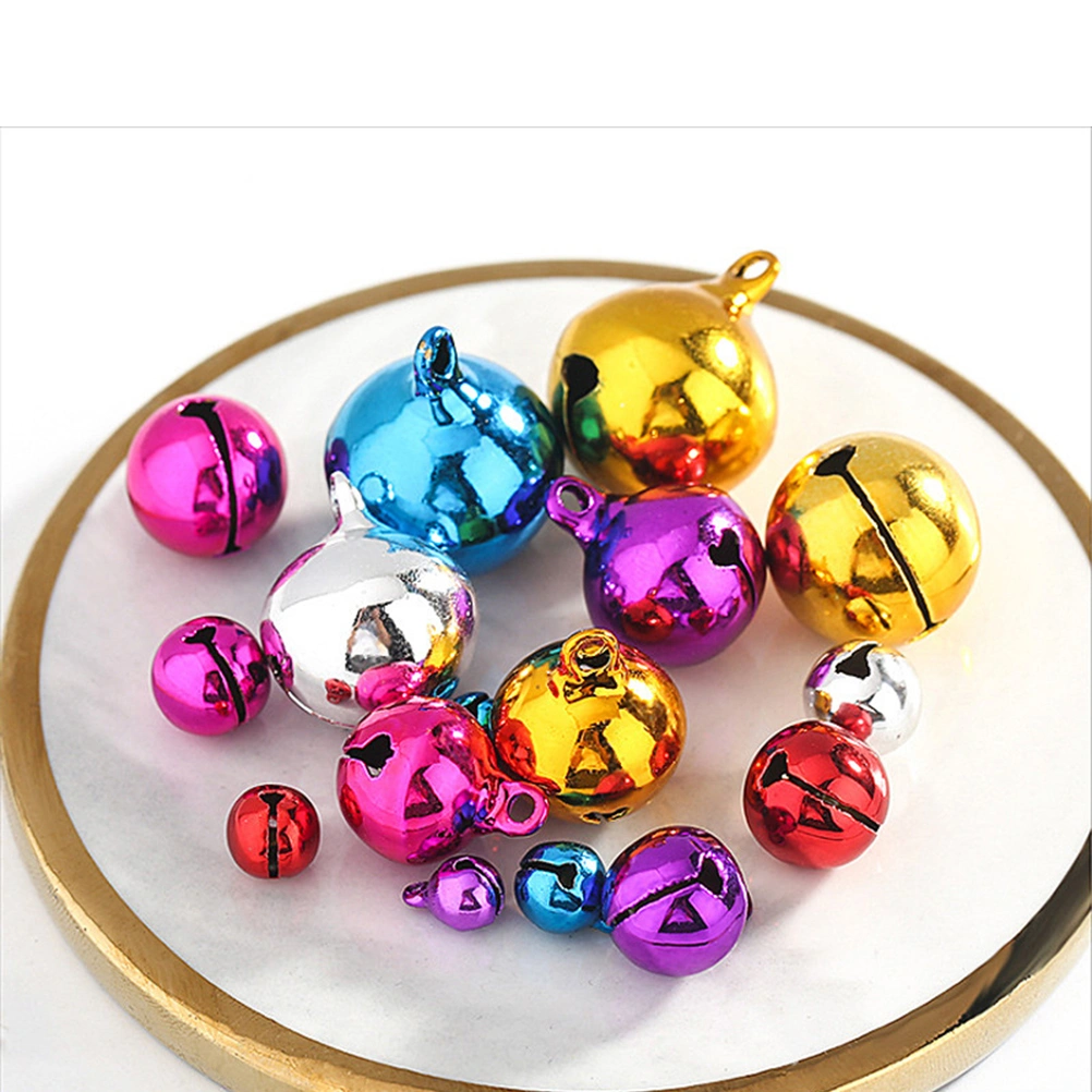 32Pcs DIY Colorful Bells Pendant Ornaments Pet Collar Decors Handmade Crafts Accessories