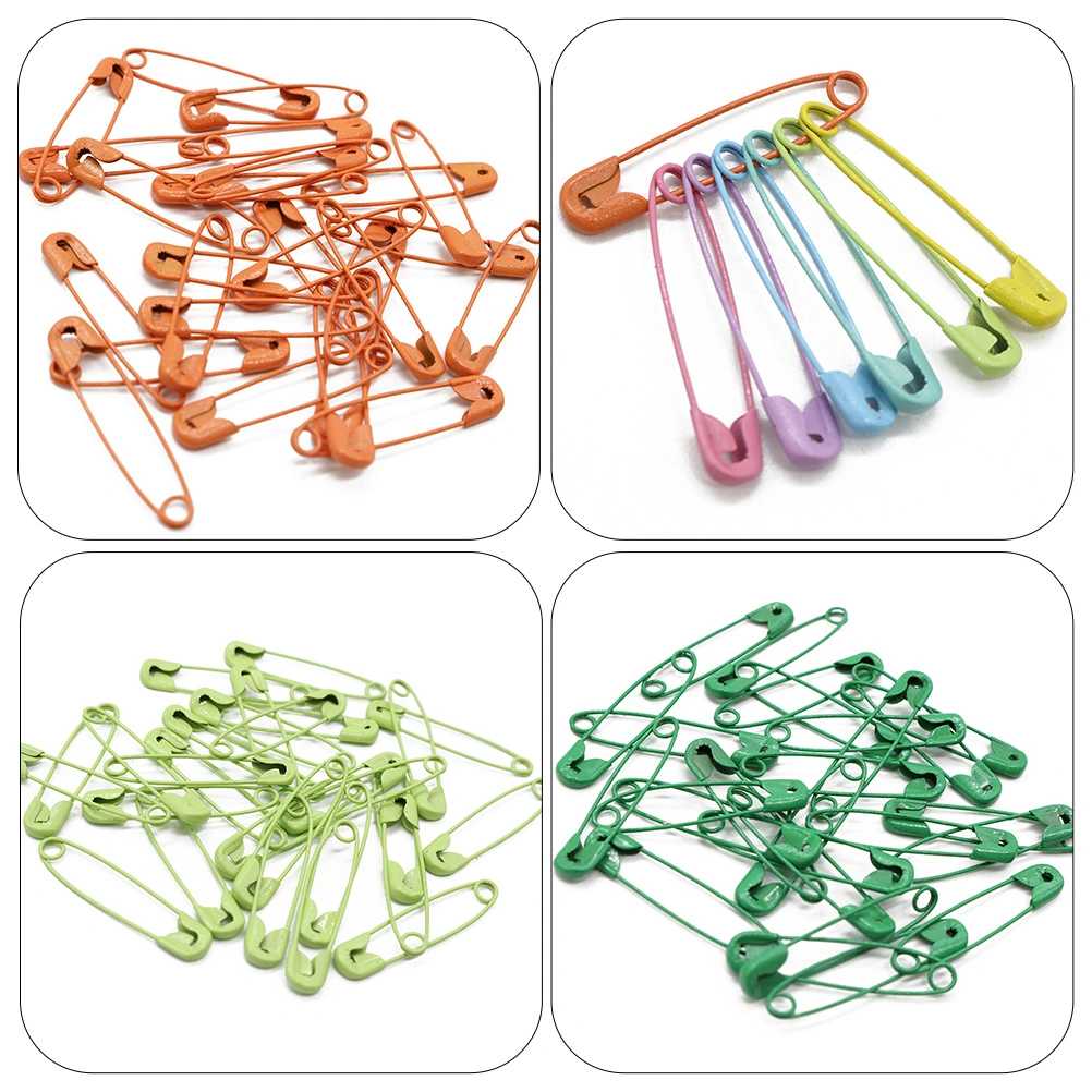 240 Pcs Safety Pin Fasteners Sewing Cloth Pin DIY Safety Pin for Jewelry Making