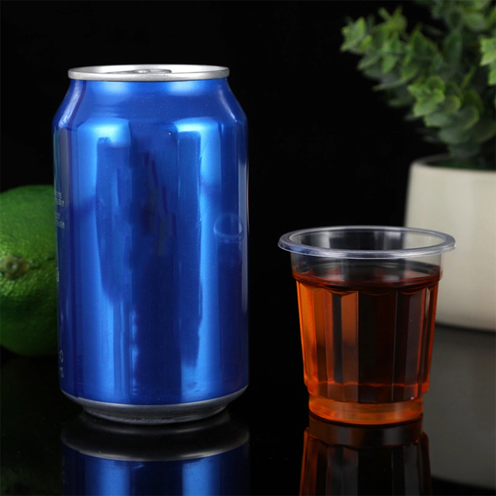 120PCS Thicken Transparent Drinking Cup 110ml Disposable Plastic Cups Party Supplies for Cafe Bar Restaurant