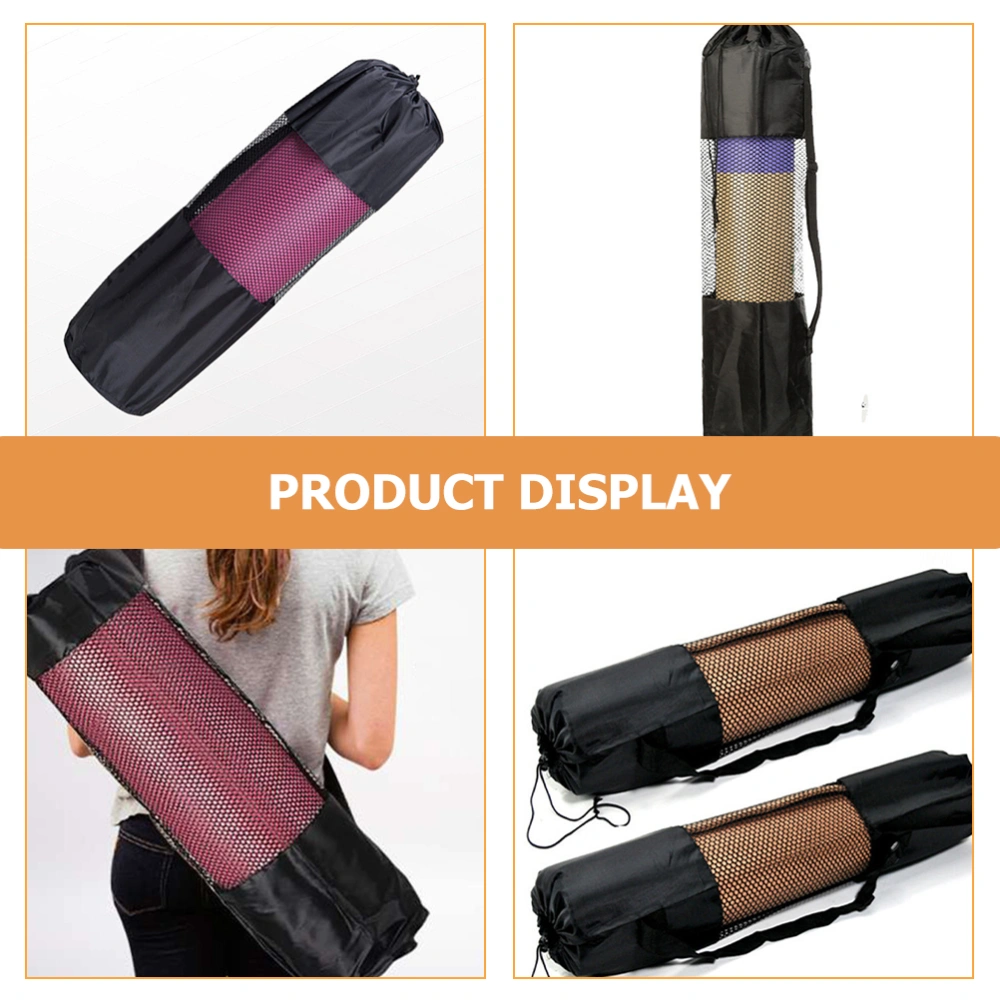 3Pcs Yoga Mat Bags Yoga Mat Carrier Bags Yoga Mat Mesh Bags Outdoor Sports Yoga Bags