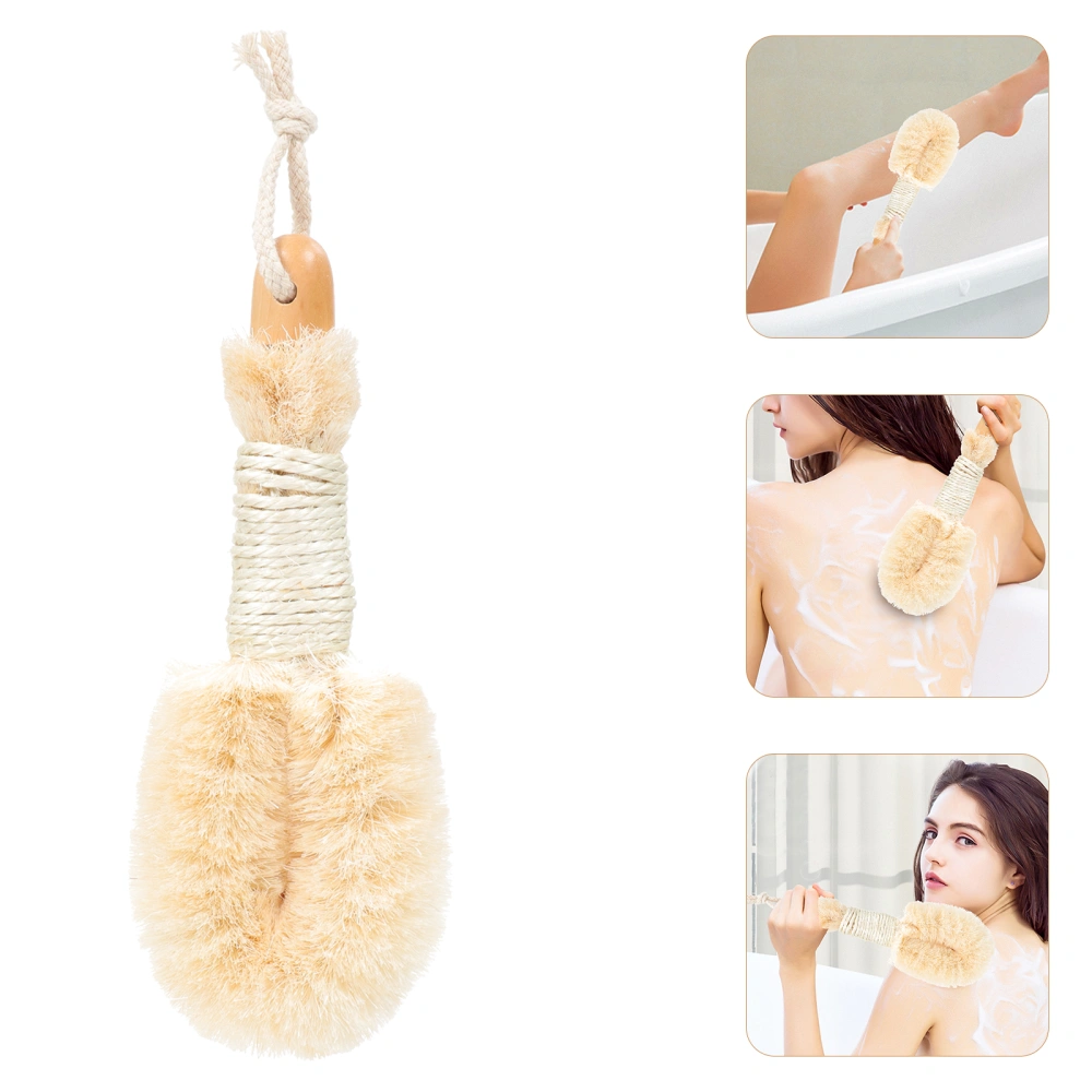 1pc Household Bath Brush Comfortable Bath Cleaning Brush Bath Scrubber