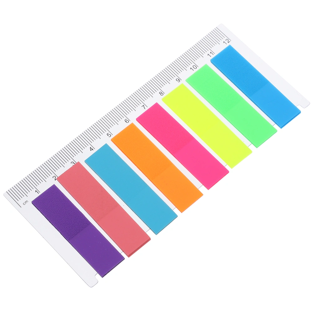 5 Sets Fluorescent Sticky Memo Notes Colored Note Index Stickers Label Stickers